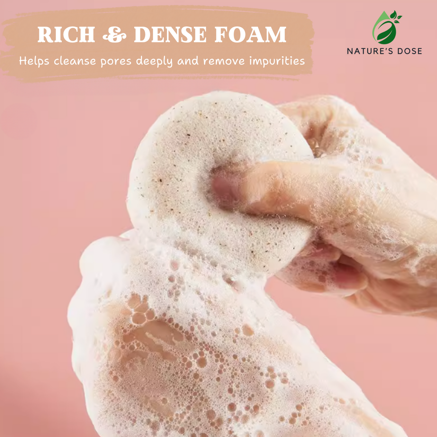 Konjac Facial Cleansing Sponge – Gentle Daily Face Cleansing