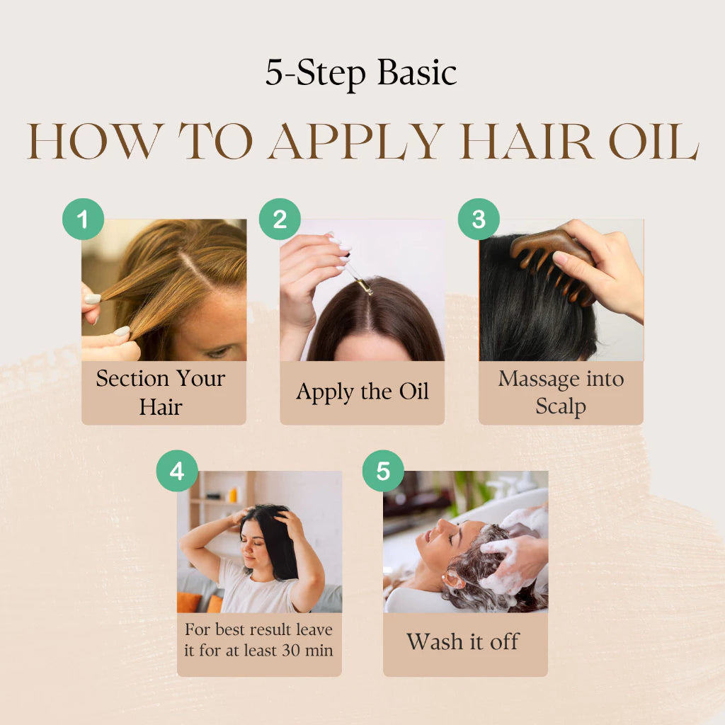 Rosemary Argan Hair Oil Serum – Nourish & Smooth Hair