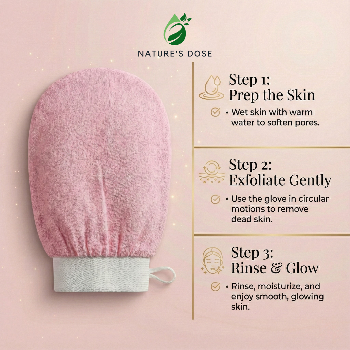 Premium Exfoliating Glove – Deep Exfoliation for Smooth Skin