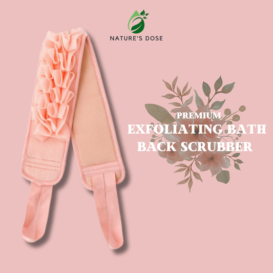 Premium Exfoliating Back Scrubber – Dual-Sided Body & Back Care